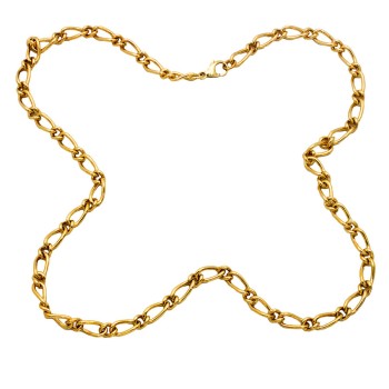 9ct Gold 18.9g 18 inch Figaro Chain